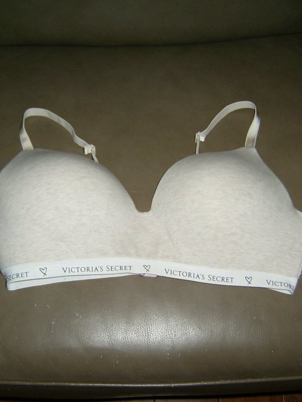 Victoria Secret 36D T-Shirt Lightly Lined Wireless Bra, VGUC